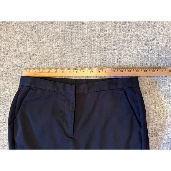 Lands' End Women's Black Fit 3 Chinos Crop Pants Pockets Sz 8P - Picture 6 of 12